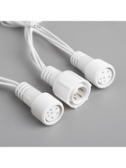 Гирлянда «Водопад» 2 × 1.5 м, IP44, УМС, белая нить, 400 LED, свечение белое, 8 режимов, 220 В 5490861 - фото 319916620
