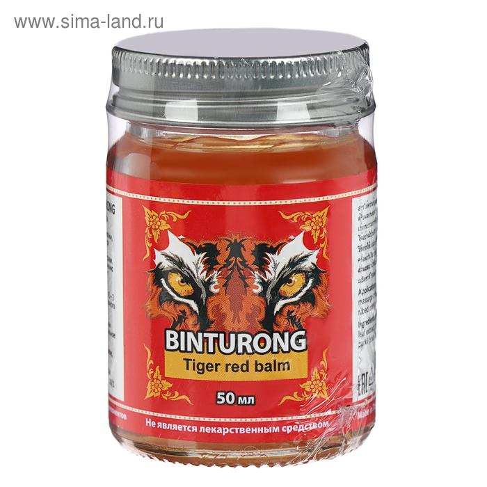 Бальзам Binturong Tiger Red Balm, разогревающий, от ушибов и растяжений, 50 г - Фото 1