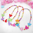 Бусы детские «Выбражулька» бабочки матовые, 40 см, МИКС - Фото 4