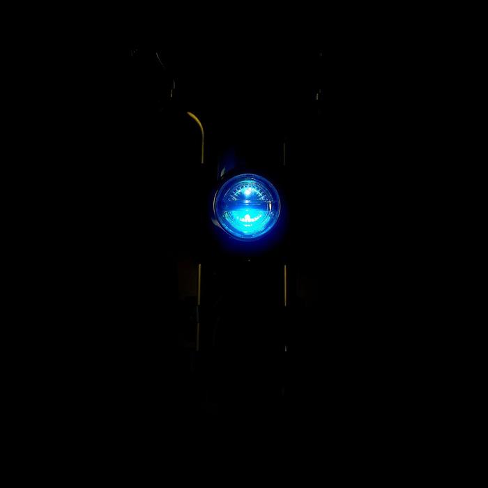 Электромобиль «Байк», цвет синий - фото 1886549389