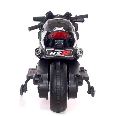 Электромотоцикл «Спортбайк», 2 мотора, цвет чёрный