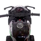 Электромотоцикл «Спортбайк», 2 мотора, цвет чёрный - Фото 6