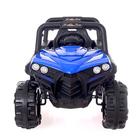 Электромобиль «Квадроцикл», 2 мотора, цвет синий - Фото 4