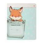 Тетрадь 12 листов в клетку "Карманные Животные", обложка мелованный картон, ВД-лак, блок офсет, МИКС - фото 24607068