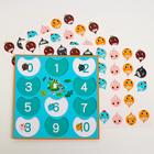 Развивающая игра «Посчитай правильно» 30,5х30,5х2,5 см - фото 9521991