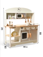 Кухня детская игровая, 68×26×72 см, деревянная - Фото 2