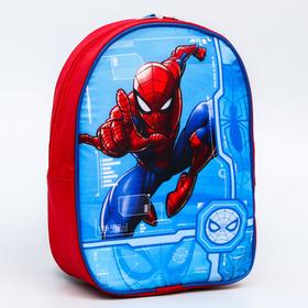 Рюкзак детский, 21*9*26, отд на молнии, Человек-паук