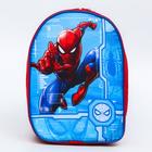 Рюкзак детский, отдел на молнии, 21 см × 9 см × 26 см, Человек Паук - Фото 2