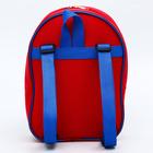 Рюкзак детский, отдел на молнии, 21 см × 9 см × 26 см, Человек Паук - Фото 3