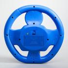 Музыкальный руль «Супер герой» Человек-паук, синий, звук, работает от батареек - Фото 3