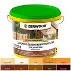 Защитно-декоративное покрытие ZERWOOD ZDP бесцветная 5кг - фото 298853301