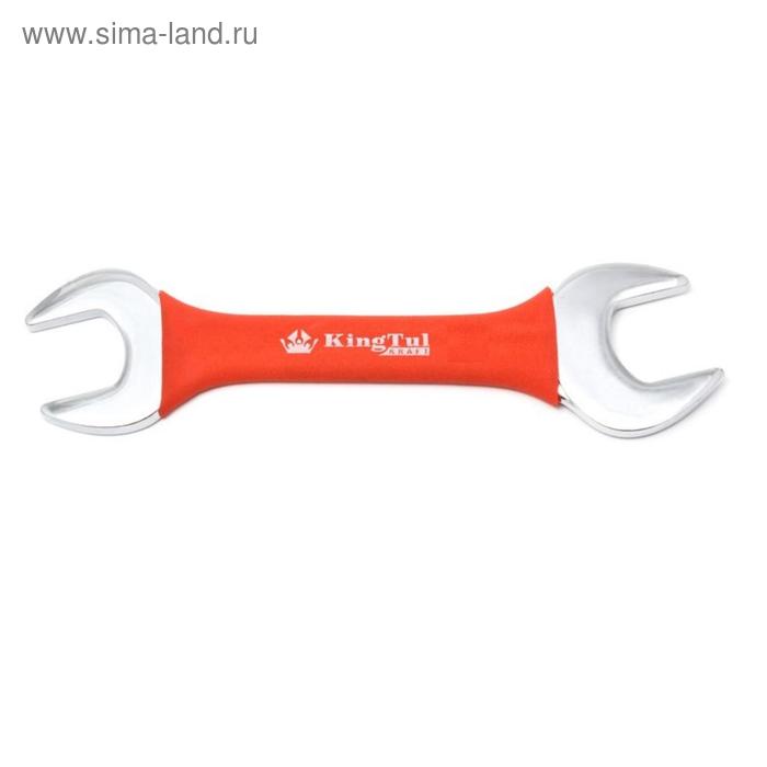 Ключ рожковый KingTul kraft KT-100809k(320809), 8х9 мм, в прорезиненной оплетке