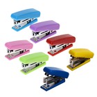 Мини - степлер канцелярский №10, Calligrata, до 7 листов, МИКС - Фото 2