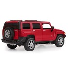 Машина металлическая Hummer H3 1:24 открываются двери, капот, свободный ход колёс, световые и звуковые эффекты - фото 3974165