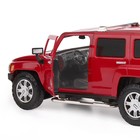 Машина металлическая Hummer H3 1:24 открываются двери, капот, свободный ход колёс, световые и звуковые эффекты - фото 3974166