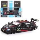 Машина металлическая Mercedes-AMG C 63 DTM1:32, открываютсяперед двери, световые и звуковые эффекты, инерция, цвет чёрный - Фото 1
