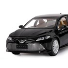 Машина металлическая Toyota Camry, 1:32,инерц, световые и звуковые эффекты, открываются двери, цвет чёрный - Фото 2