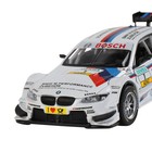 Машина металлическая BMW M3 DTM 1:32, инерция, световые и звуковые эффекты, открываются двери, цвет белый - Фото 4