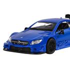 Машина металлическая Mercedes-AMG C 63 DTM 1:43, инерция, открываются двери, цвет синий - Фото 6