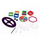 Конструктор магнитный «Цветные магниты», 46 деталей - Фото 2
