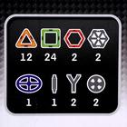 Конструктор магнитный «Цветные магниты», 46 деталей - Фото 5