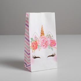 Пакет подарочный без ручек «Волшебство», 10 × 19.5 × 7 см (5 шт)
