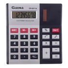 Калькулятор настольный, 8-разрядный, DS-6011A, двойное питание - Фото 1
