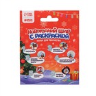 Ёлочный шар с раскраской на новый год «Мишка», новогодний набор для творчества - фото 21162865