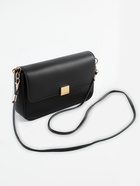 Ручка-шнурок для сумки, с карабинами, 120×0.6 см, чёрная - Фото 6