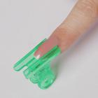 Зажимы для наращивания ногтей, 3,8 см, 5 шт, цвет МИКС - Фото 2