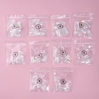 Типсы для наращивания ногтей, 500 шт., форма мягкий квадрат, 10 размеров, прозрачные - Фото 3