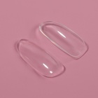 Типсы для наращивания ногтей, 500 шт., форма овал, 10 размеров, прозрачные - Фото 5