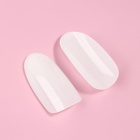 Типсы для наращивания ногтей, 500 шт., форма овал, в пакете, 10 размеров, молочные - Фото 2