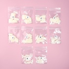 Типсы для наращивания ногтей, 500 шт., форма овал, в пакете, 10 размеров, молочные - Фото 3