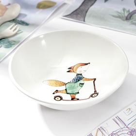 Салатник «Забавные лисята», 500 мл, d=17 см