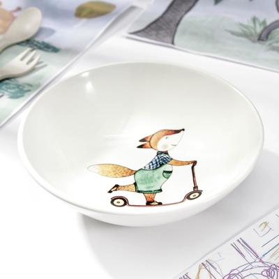 Салатник «Забавные лисята», 500 мл, d=17 см