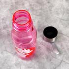 Бутылка для воды пластиковая «Цветы», 650 мл - Фото 4