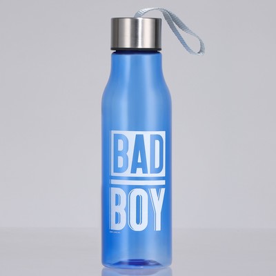 Бутылка для воды пластиковая Bad boy, 650 мл