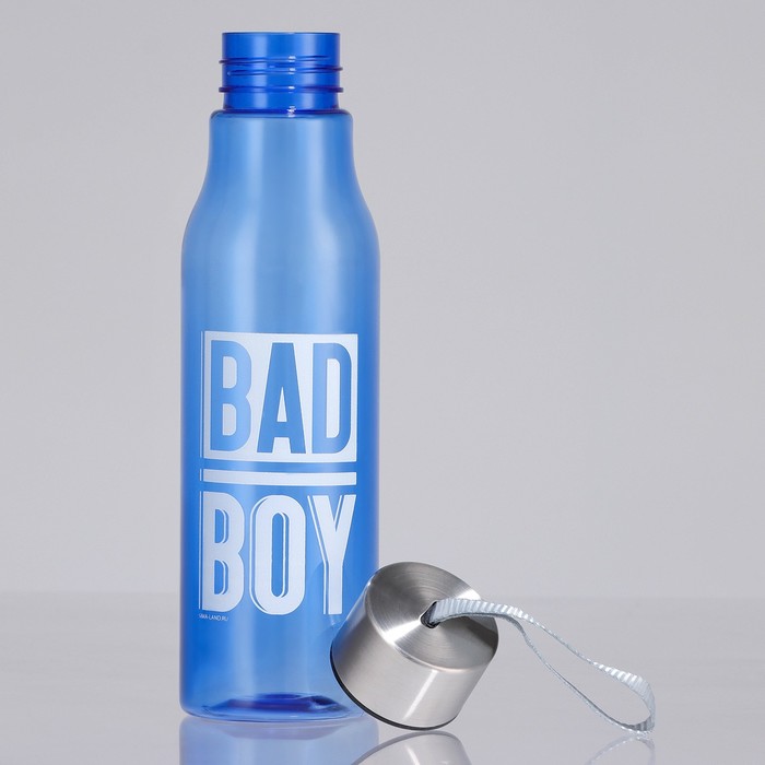 Бутылка для воды Bad boy, 650 мл - фото 1885089532
