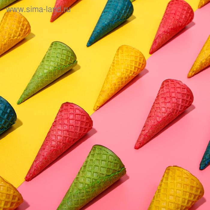 Вафельные рожки «Стандарт 110», с ровным краем, ассорти, 225 шт. - Фото 1