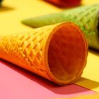 Вафельные рожки «Стандарт 110», с ровным краем, ассорти, 225 шт. - Фото 3