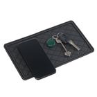 Коврик противоскользящий 20×13 см с бортом, черный - Фото 2