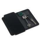 Коврик противоскользящий 18×13 см с бортом, черный - Фото 2