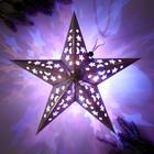 Звезда интерьерная с гирляндой «Космическое небо», 45 × 45 см - Фото 3