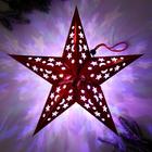 Звезда интерьерная с гирляндой «Бой курантов», 45 × 45 см - Фото 3