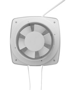 Вентилятор вытяжной ZEIN LOF-05, d=110 мм, 220 В, 20 Вт, с жалюзи, провод 5157139