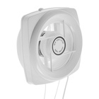 Вентилятор вытяжной ZEIN LOF-05, d=110 мм, 220 В, 20 Вт, с жалюзи, провод - Фото 7