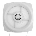 Вентилятор вытяжной ZEIN LOF-04, d=140 мм, 220 В, 18 Вт, с жалюзи, провод - Фото 4