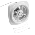 Вентилятор вытяжной ZEIN LOF-04, d=140 мм, 220 В, 18 Вт, с жалюзи, провод - Фото 7