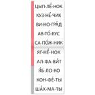 Тренажёр по чтению «2 книга. Слова из 3 и 4 слогов» - Фото 3